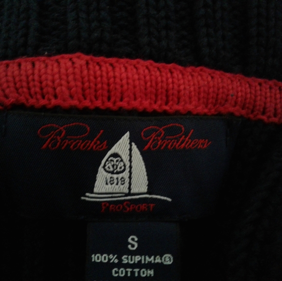 Brooks Brothers Cardigan Sweater peacoat jacket S - Picture 7 of 9